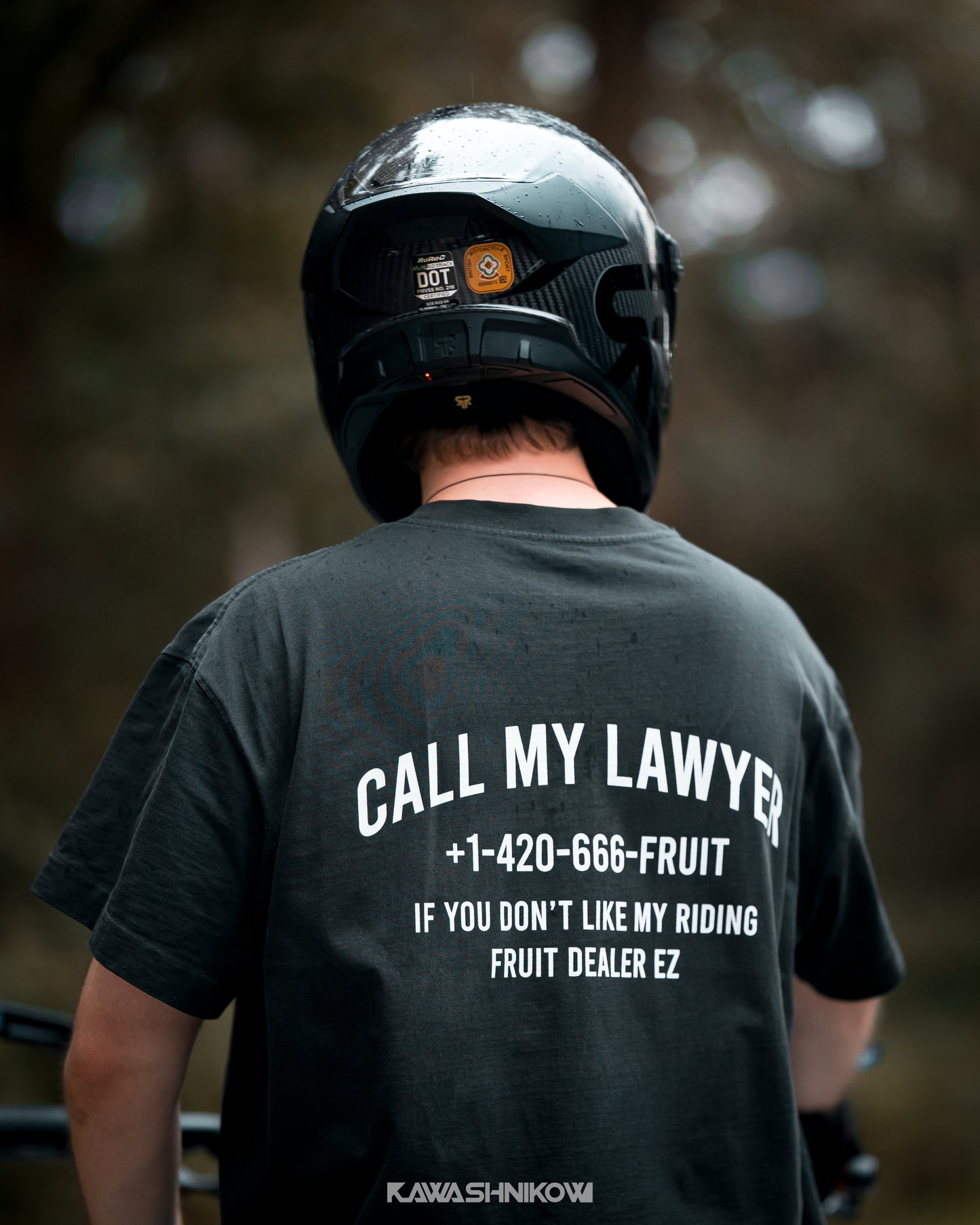 CALL MY LAWYER T-SHIRT BLACK - Fruit Dealer