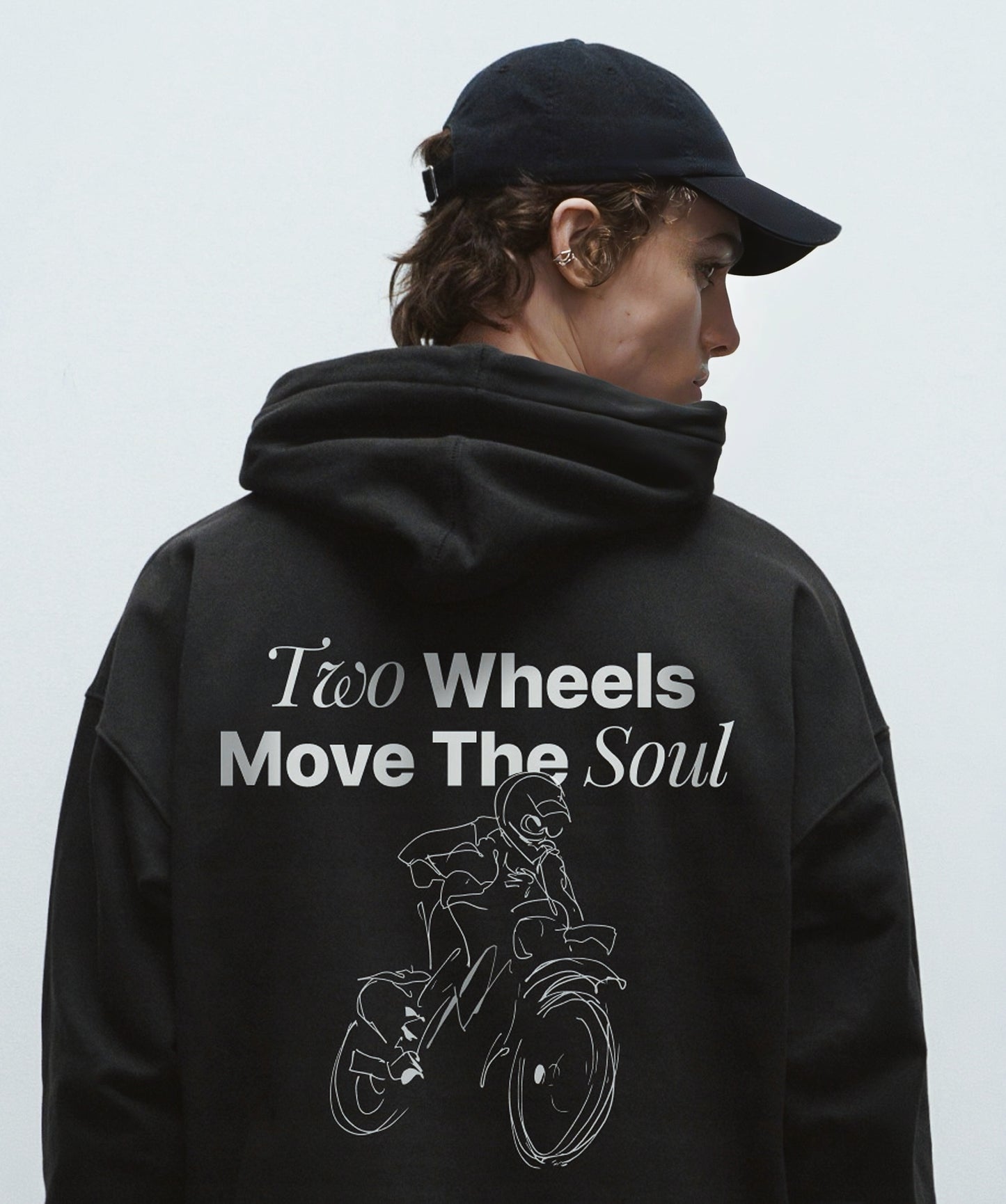 BORN TO RIDE HOODIE - Fruit Dealer