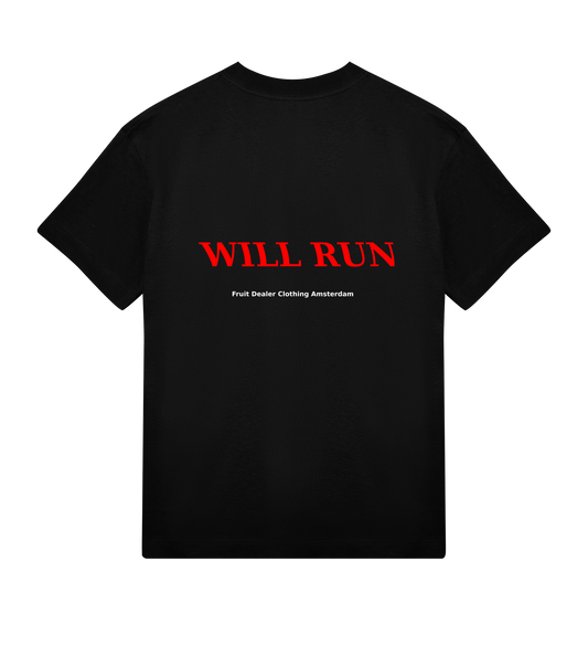 black t-shirt back